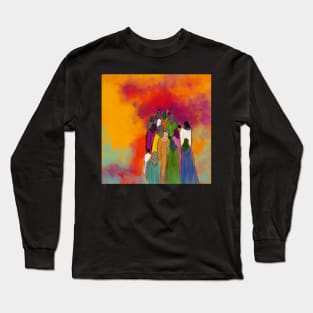 The Uncertain Pilgrimage Into the Unknown Long Sleeve T-Shirt